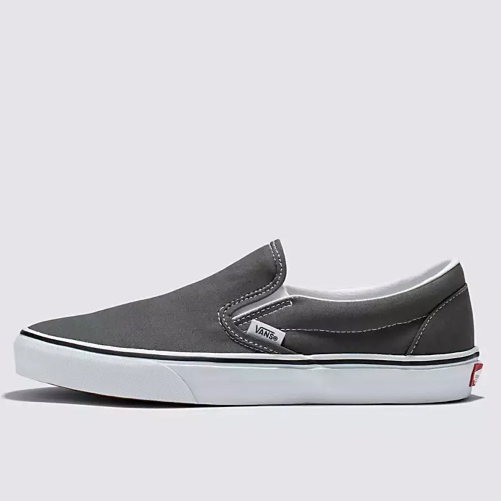Grey Slip On Vans - Picture 3 of 10
